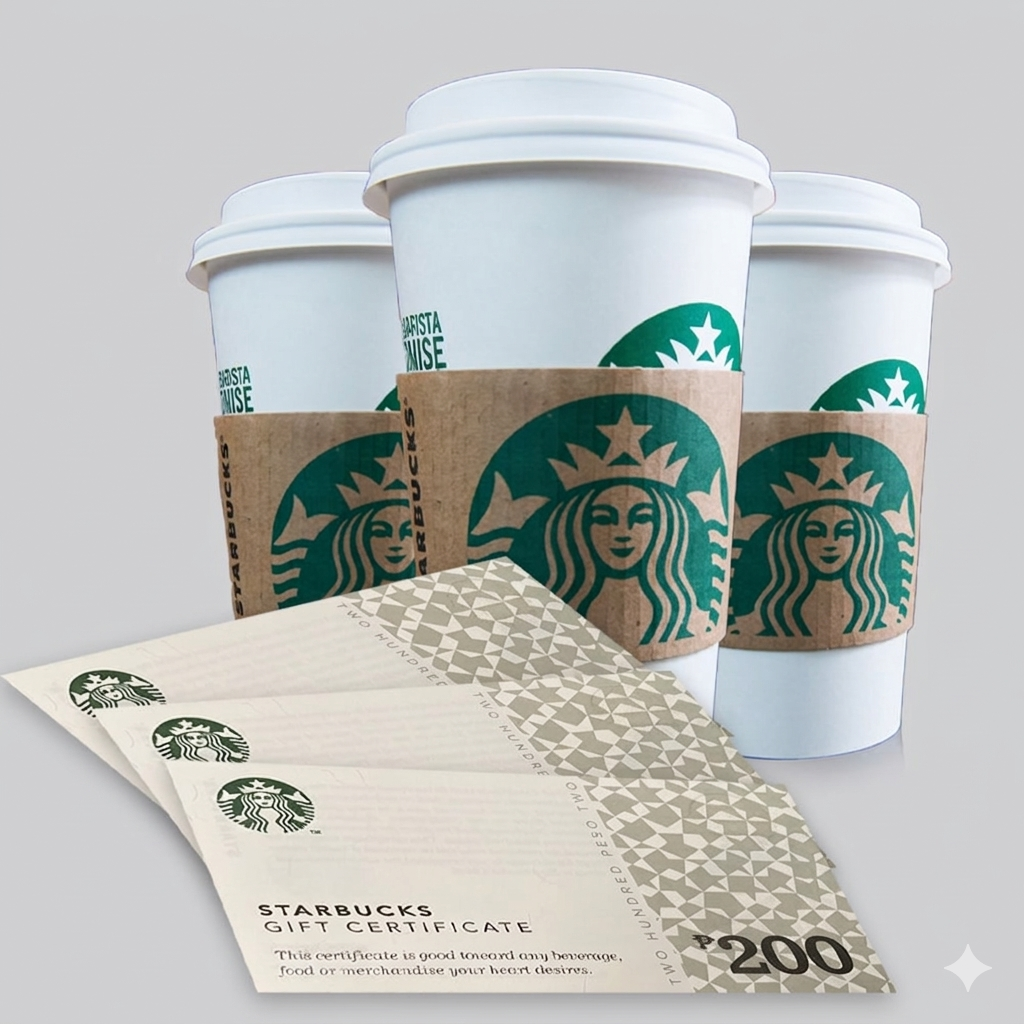 Starbucks Voucher (P200)